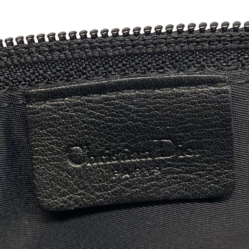 Christian Dior DIOR/ChristianDior Trotteur Handbag Black Dark Gray Jacquard - Picture 8 of 15